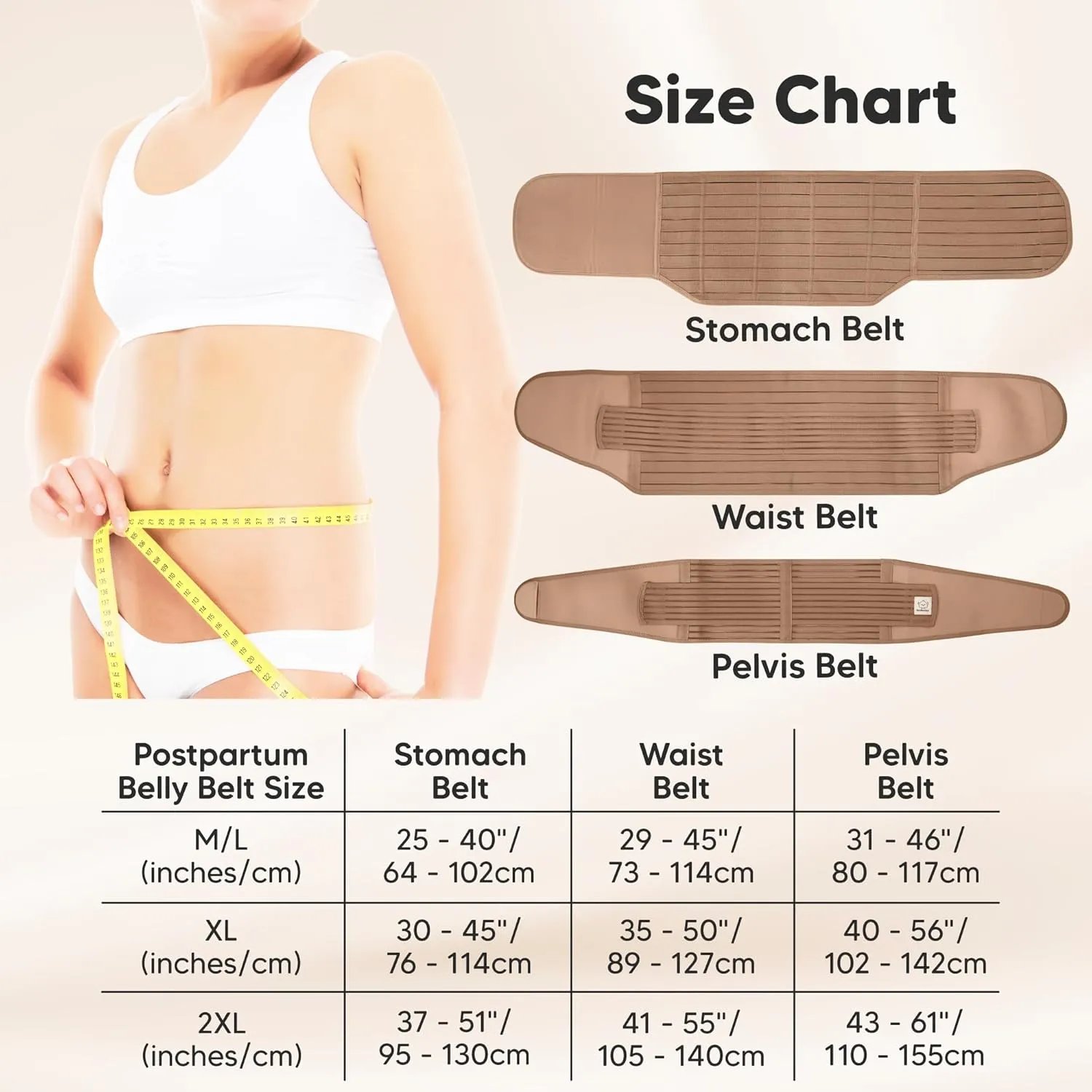 3 in 1 Postpartum Belly Support Recovery Wrap  Postpartum Belly Band, After Birth Brace, Slimming Girdles, Body Shaper Waist Shapewear, Post Surgery Pregnancy Belly Support Band (Dusty Plum, XL)