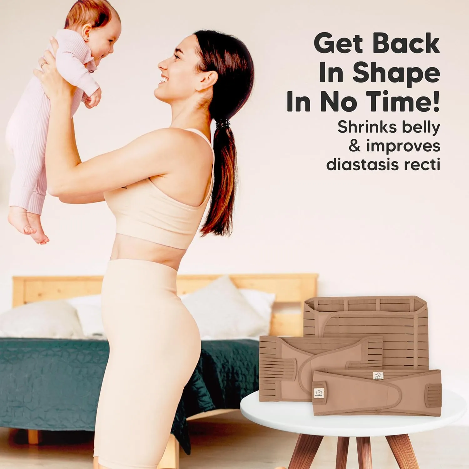 3 in 1 Postpartum Belly Support Recovery Wrap  Postpartum Belly Band, After Birth Brace, Slimming Girdles, Body Shaper Waist Shapewear, Post Surgery Pregnancy Belly Support Band (Dusty Plum, XL)