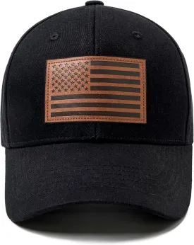 American Flag Trucker Hat, USA Flag Patriotic Baseball Cap Hat for Men & Women Adjustable Fit for Casual Wear