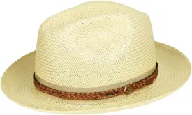 Bailey of Hollywood Bevers Fedora - Sand/S Sand, Small