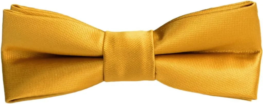 Black n Bianco Boys' Satin Modern Bow Tie Pre-Tied