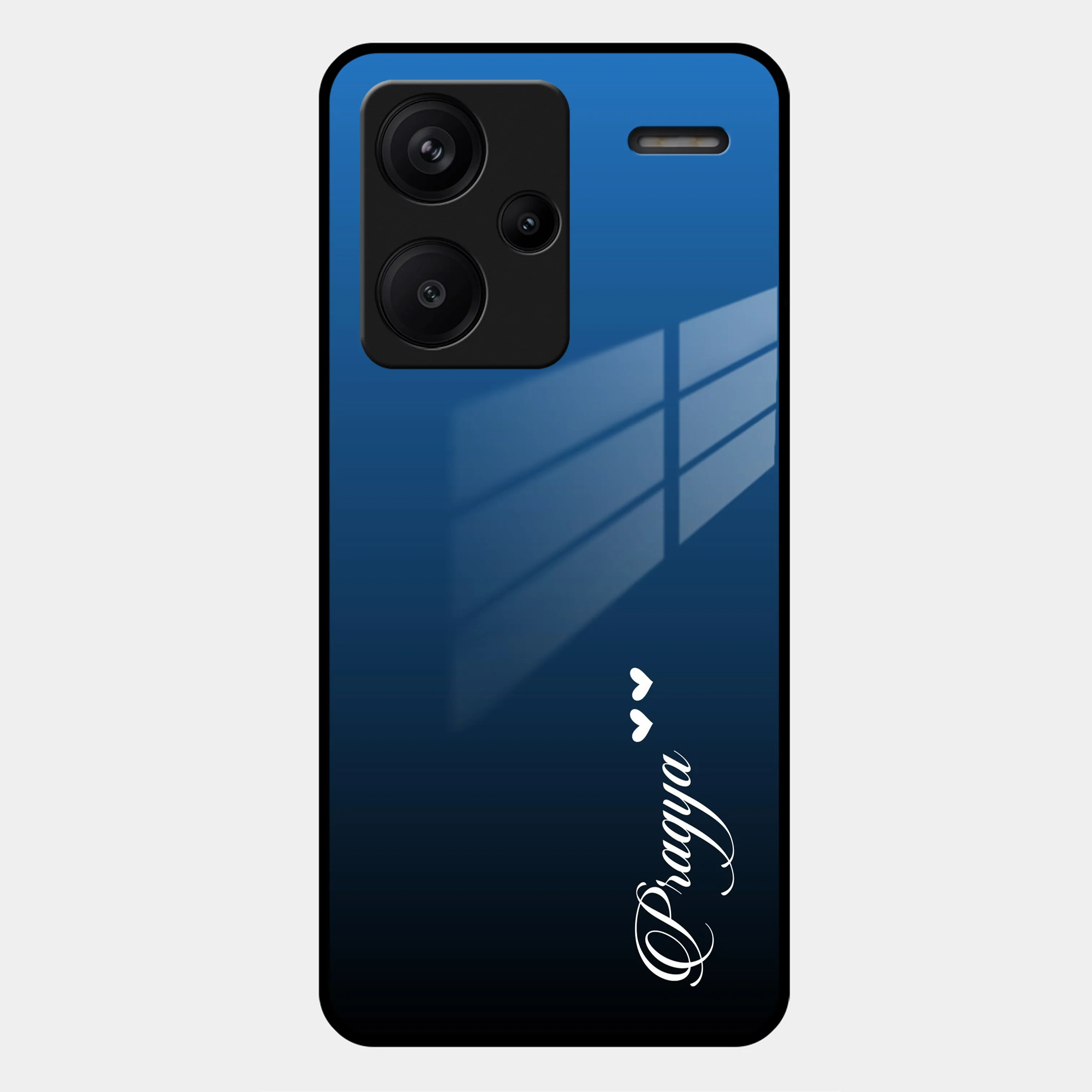 Blue Gradient Glass Case Cover For Redmi/Xiaomi