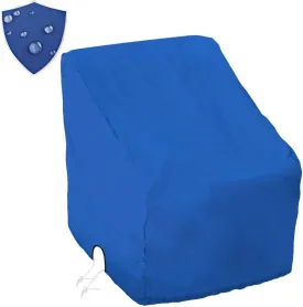 Boat Center Console Cover Medium Size 600D Blue Heavy Duty Waterproof Cover
