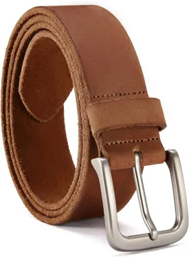 CHAOREN Leather Belt for Men, 38mm Mens Belts Casual, Handmade Full Grain Leather Belt for Jeans
