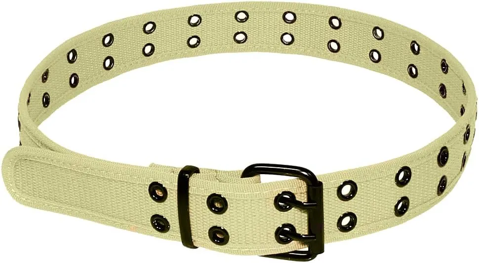 Gelante Canvas Double Grommet Hole Belt 12 Colors