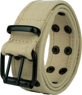 Gelante Canvas Double Grommet Hole Belt 12 Colors