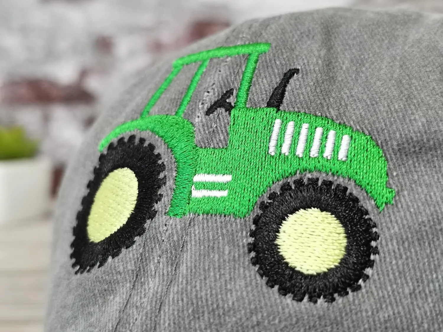 Hepandy Embroidered Farm Tractor Hats for Boys Girls