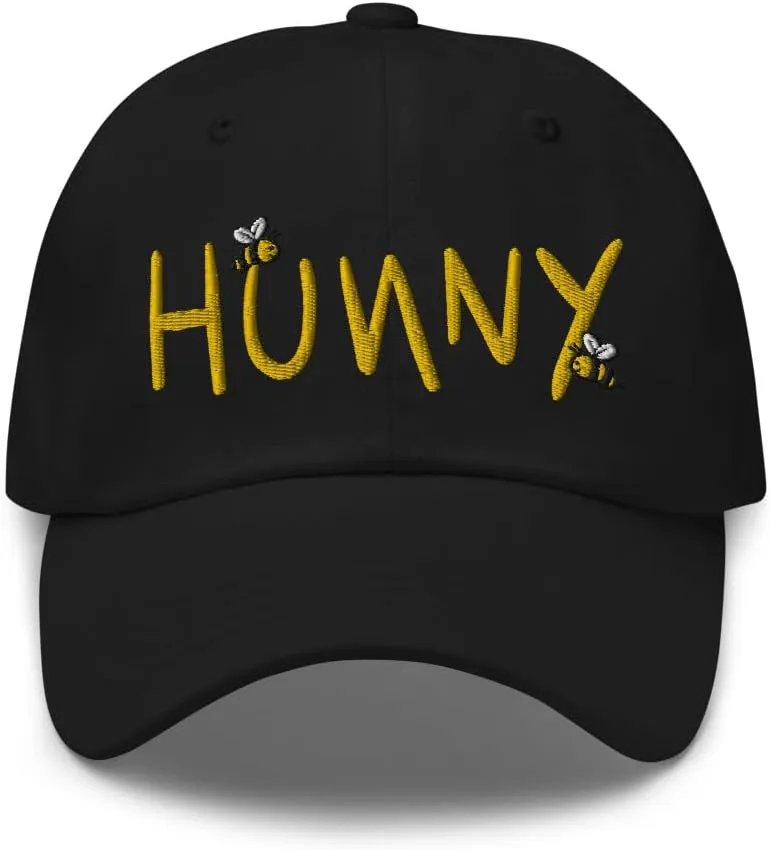 Hunny Bear Honey Bee Pooh Baseball Cap Dad Hat for Men Women