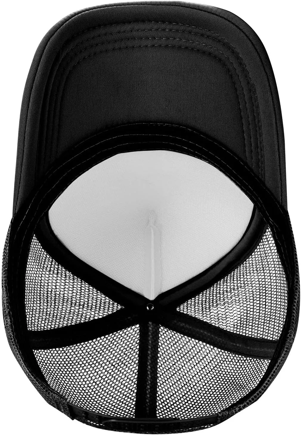 I Love Heart Hot Moms Funny Adjustable Mesh Trucker Hat for Adults Unisex Classic Hats Fishing Caps Black