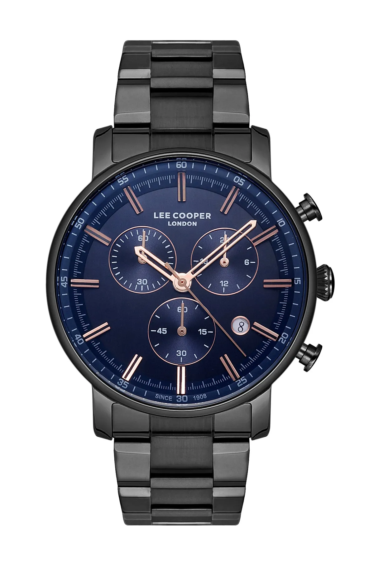Lee Cooper -LC07184.690- Stainless Steel Wrist Watch for Men -