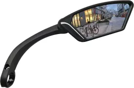 MEACHOW New Scratch Resistant Glass Lens,Handlebar Bike Mirror, Rotatable Safe Rearview Mirror, Bicycle Mirror,ME-002