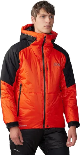 Mountain Hardwear Compressor Alpine Hooded Jacket, State Orange, Black, Medium