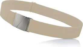 No Show Invisible Elastic Belts for Women & Men 1.5" adjustable Non Slip Fits waist upto 50 Inch. Designed in USA.