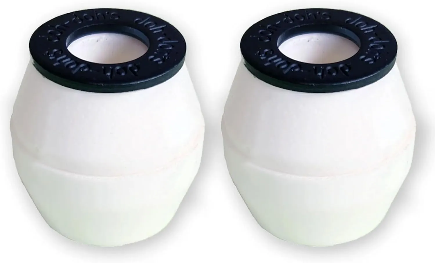 Shorty's Skateboard Bushings Doh Doh's Cones with Washers White 98A Xfirm