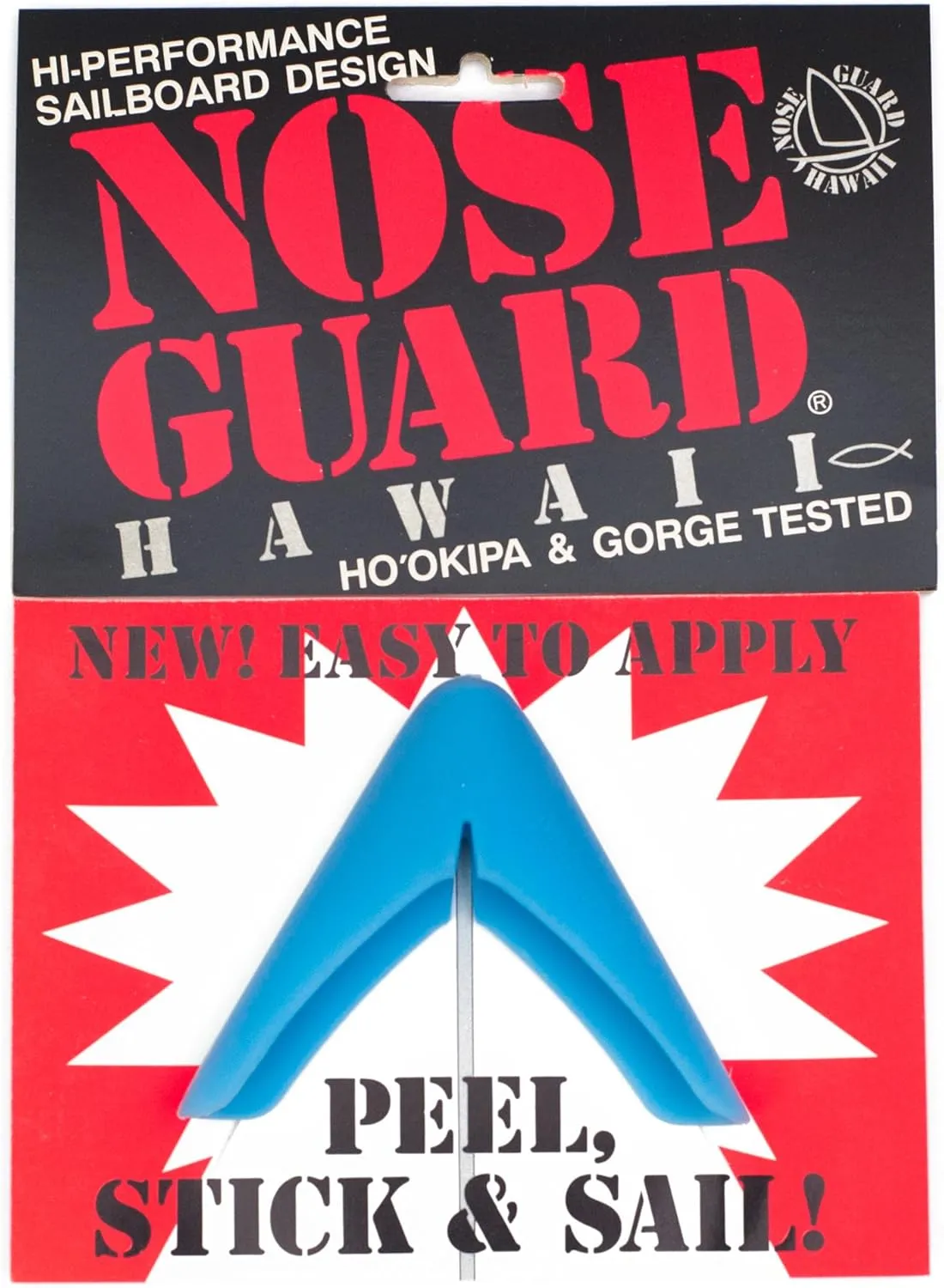 SurfCo - Windsurf and Sailboard Nose Guard Kit (Available in Black, Red, Silver, and Blue)