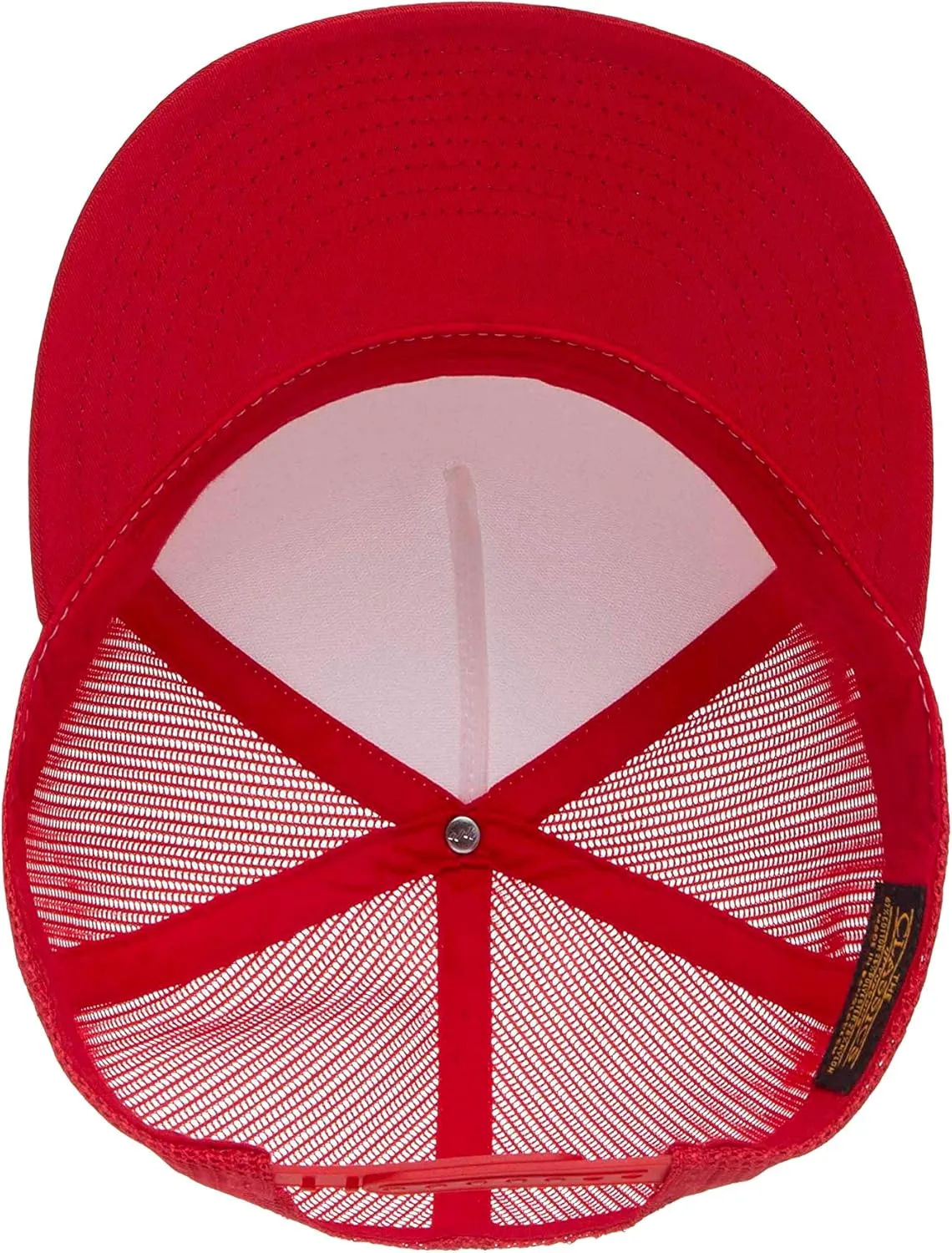 Yupoong Men's Yp Classic Trucker Cap-White Front