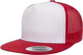 Yupoong Men's Yp Classic Trucker Cap-White Front